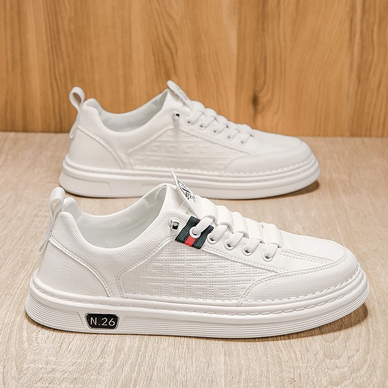 

Men's Casual Sports Shoes with Thick Sole – Multi-Functional Running Style, Lightweight Breathable Lining. Perfect for Outdoor A