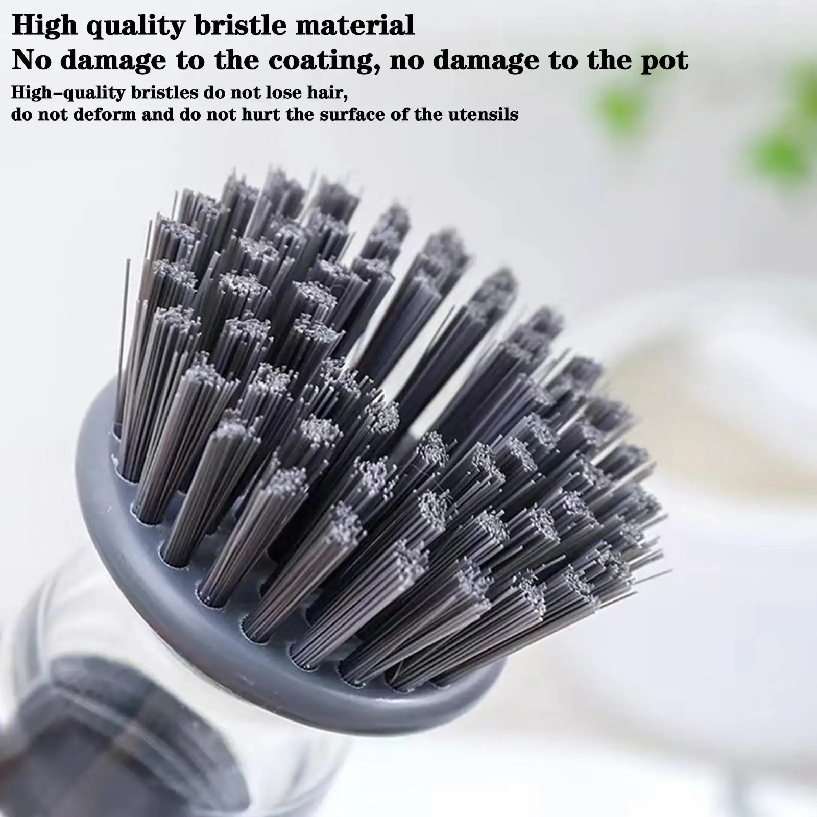 Steel Dish Scrubber Soap Dispensing Steel Brush Storage Set Scouring Pad Pot Scrubber Metal Sponge for Washing Dishes/Pots