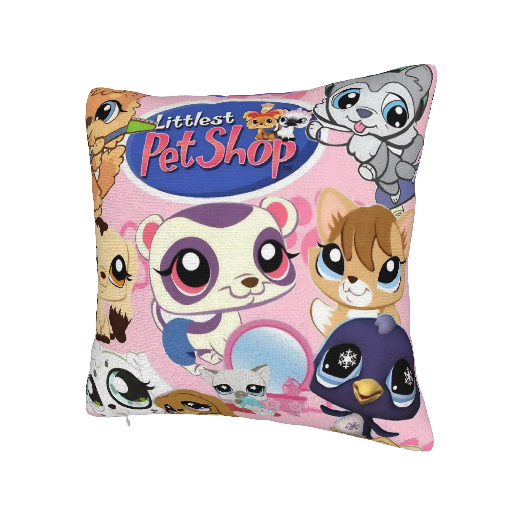 Littlest Pet Shop Pillowcase Merch Printing Cushion Cover Gift  Pillow Case Cover Seat Multi-Size