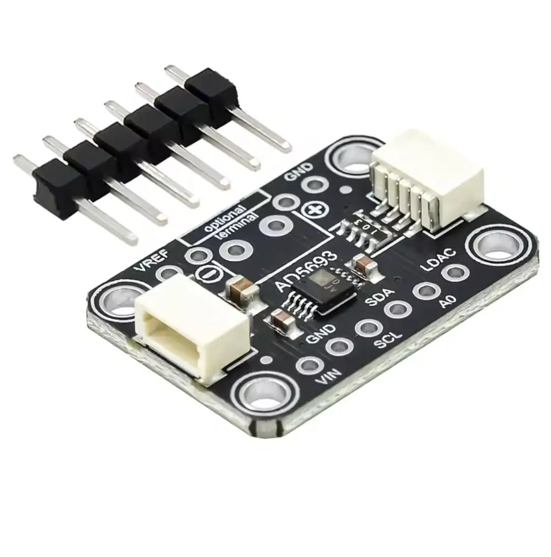 AD5693R I2C Interface 16-bit DAC Module Digital Signal Conversion Module Compatible with STEMMA QT Qwiic
