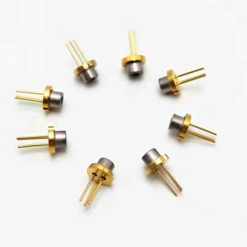 1/5/10/50 sztuk DIY Lab dioda laserowa D9mm 520nm zielony 1W moduł diody laserowej do projektowania elektroniki LED