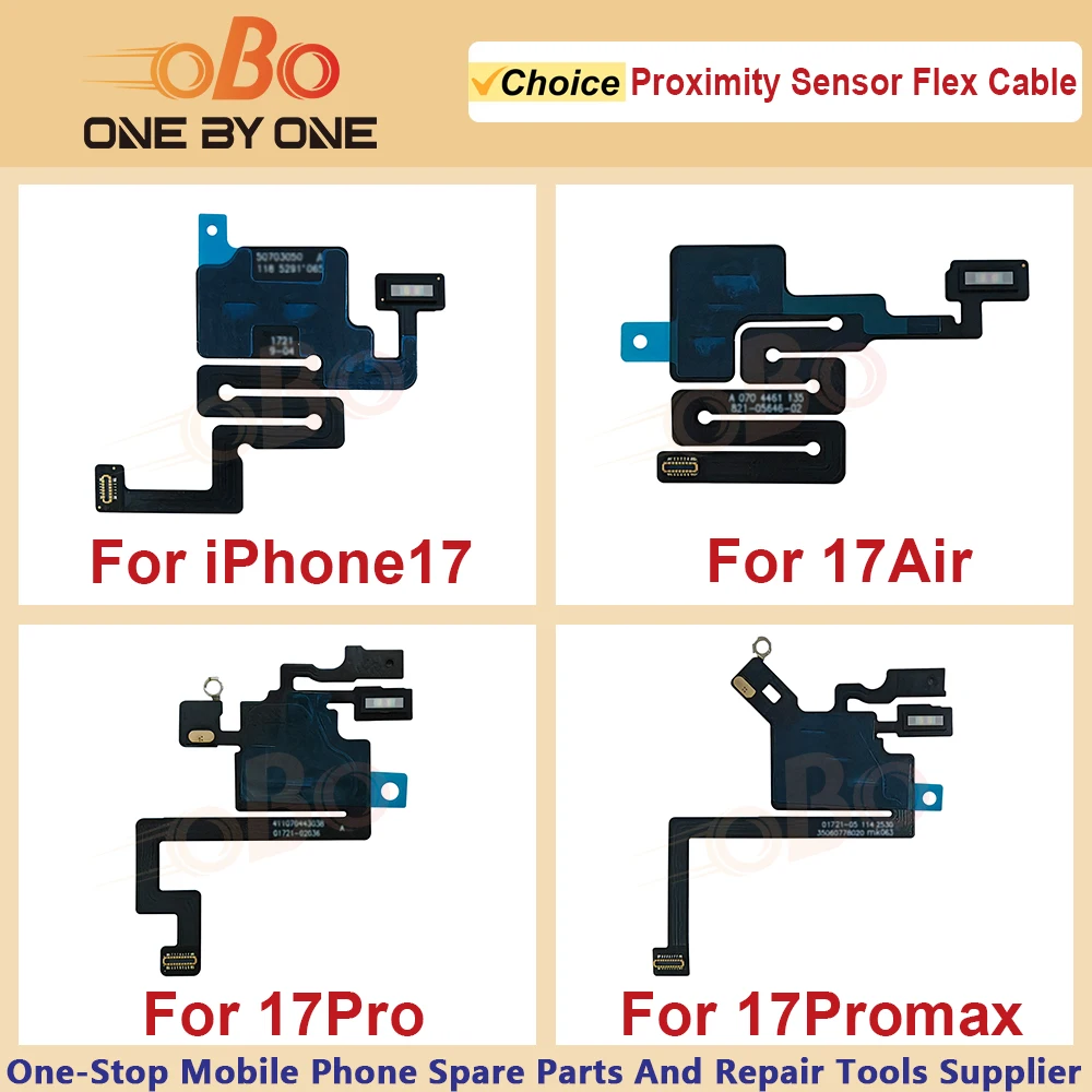Proximity Light Sensor Flex Cable for iPhone 17 Air Pro Max 17Promax Replacement Part (1PC)