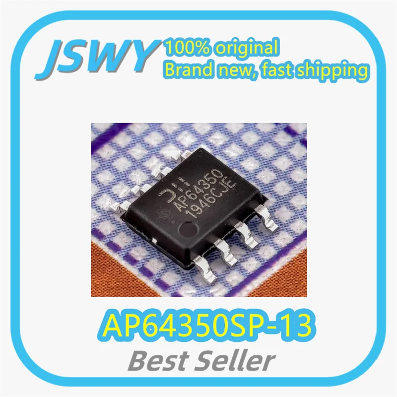 

(10/50 pieces) AP64350SP-13 AP64350 SOP8 power regulator chip. Brand new and authentic. Fast shipping