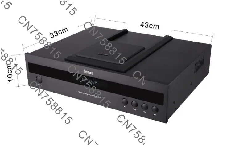 

High fidelity HIFI player high definition Bluetooth DAC input 20Hz~ 20KHz pure tone CD-MU9 professional turntable player