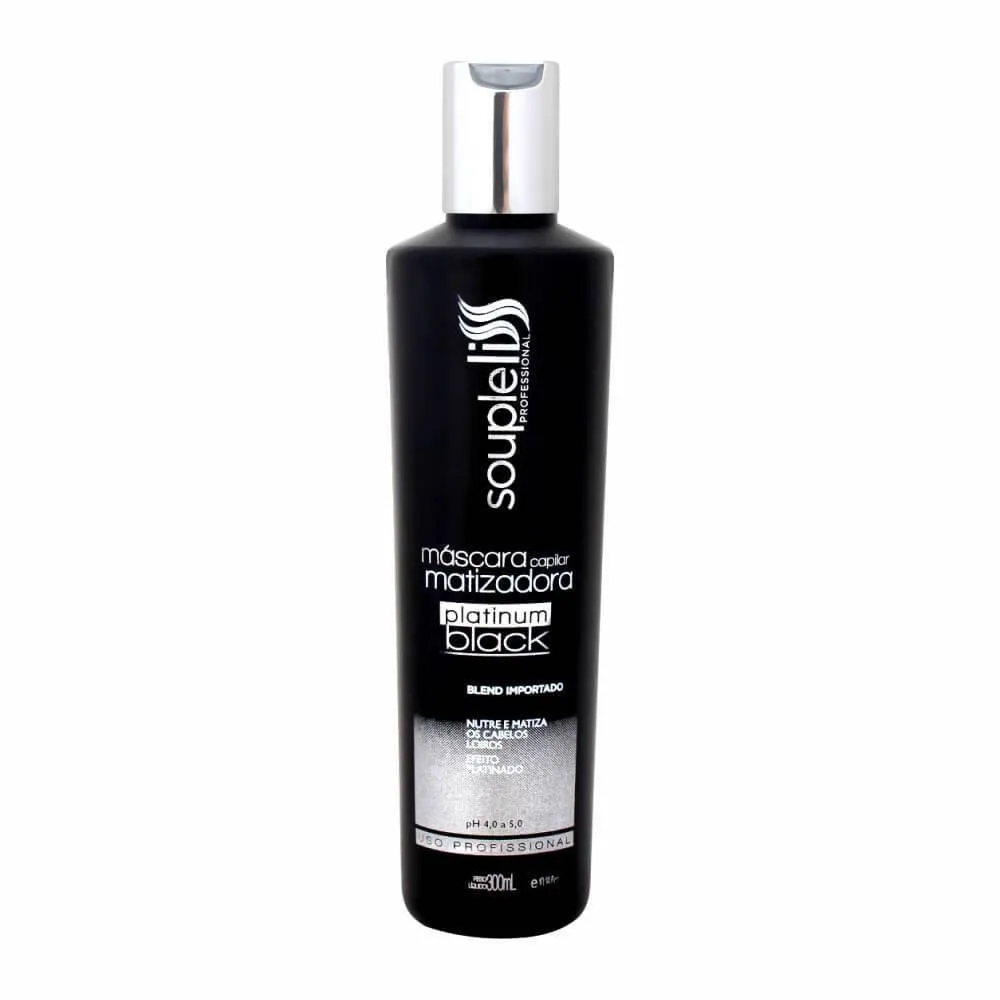 Soupleliss 300ml Platinum Black Mating Hair Mask