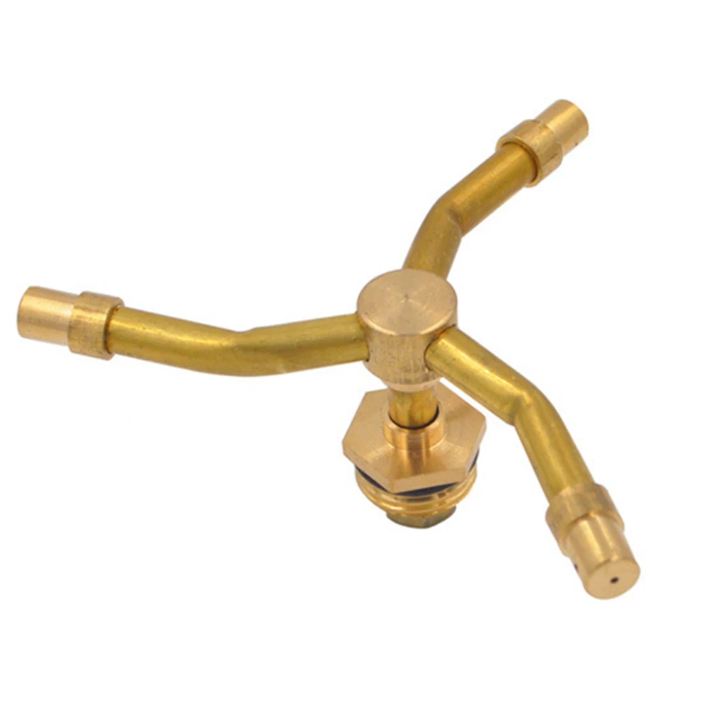 2 Arms 360 Degree Brass Rotating Sprinkler For Agriculture Garden Watering Irrigation System Lawn Care Accessories