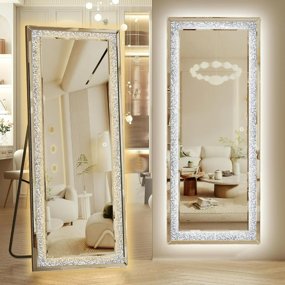 Miror Shower Mirror Led Mirrors for Bathroom Mirror Led Light Miroir Fixture Home Improvement