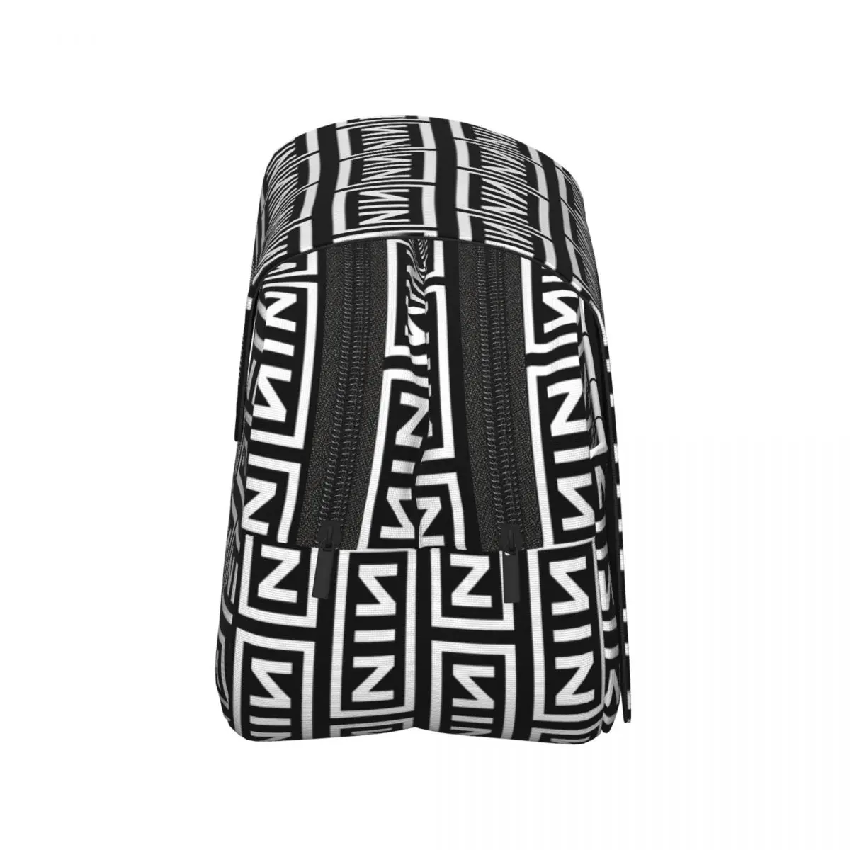 NIN Logo Nine Inch Nails Pencil Cases Pencil Pouch Hard Shell Leather Big Capacity Pen Box Pencil Bag for Boy Girl Gifts
