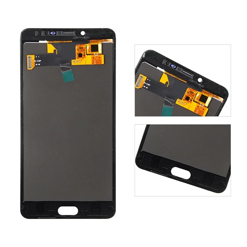 Super AMOLED For Samsung Galaxy C9000 LCD Touch Screen Digitizer Assembly Replacement C9 Pro C900 AMOLED Display