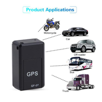 GF07 Magnetic GPS Tracker Device Mini Real Time Tracking Locator GPS Car Motorcycle Remote Control Tracking Monitor-B64A