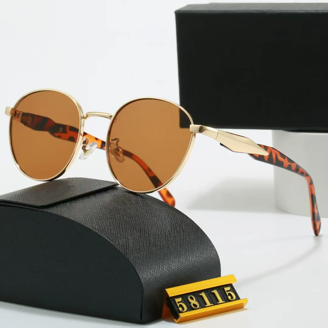 

Модные новые металлические солнцезащитные очки овальной формы, модный дизайн унисекс, светлый цвет для ношения солнцезащитных очков.