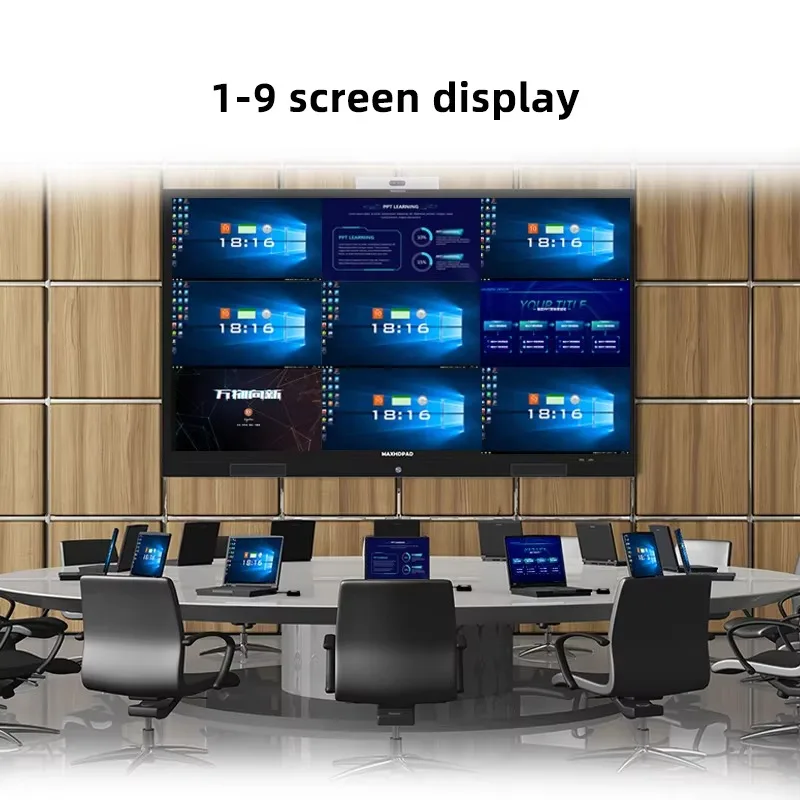 9 TX to 1RX Multi-view Dual-WiFi Wireless Wireless Collaboration Device Wireless Conferencing Presentation System