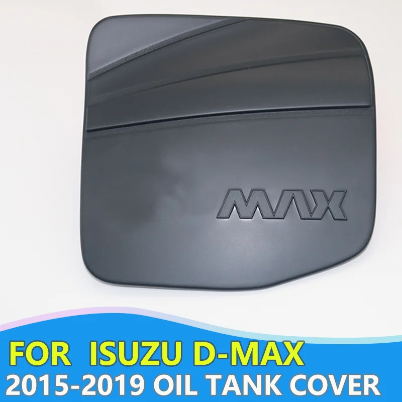 

Подходит для Isuzu D-Max 2012-2019, крышка топливного бака, черная модификация декоративных деталей из АБС-пластика