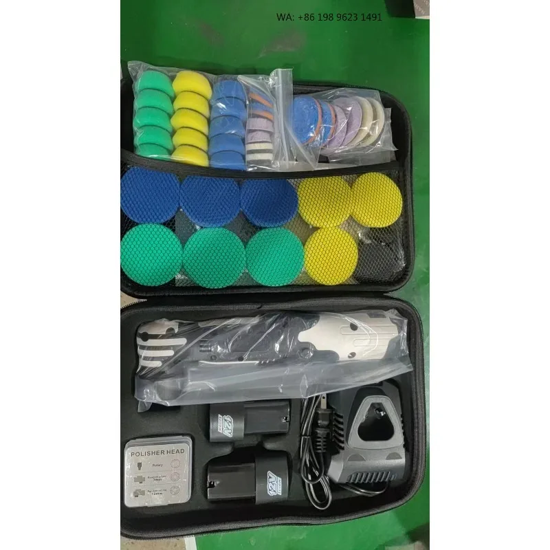 6 Inch 21mm Long Throw Dual Track Buffing Disc Multi Foam Attachment For Vehicle Body Wax Buffing Clear Coat Refinishing