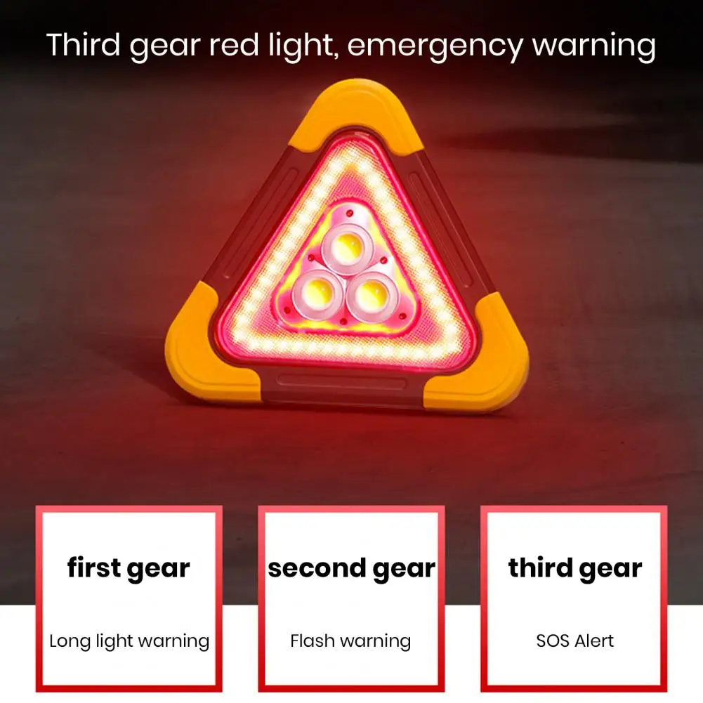 

Shockproof Solar Lamp Vehicles Warning Light Reflective Safety Hazard Lamp Car Emergency Breakdown Warning with Led Light