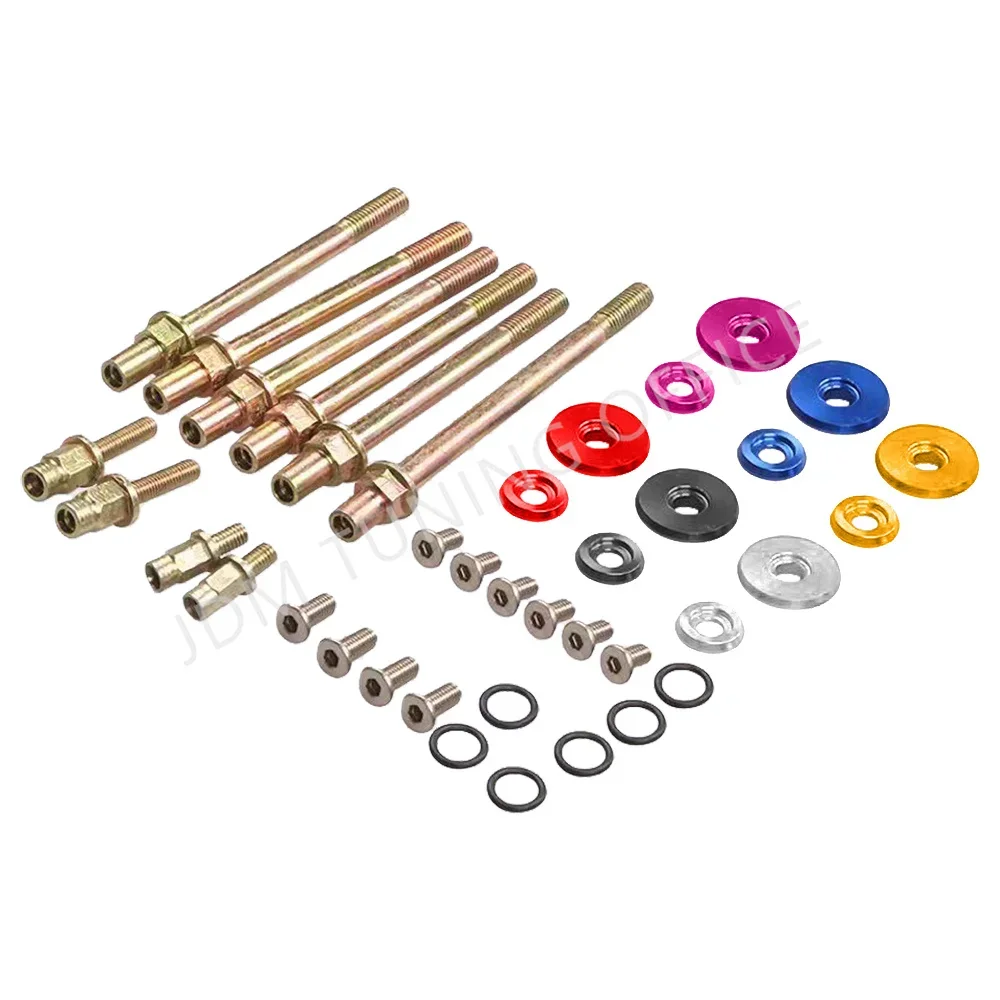 Universal JDM Racing  Low Profile Engine Hardware Engine Valve Cover Washer Bolts Kit For Honda K series K20 K24 RSX