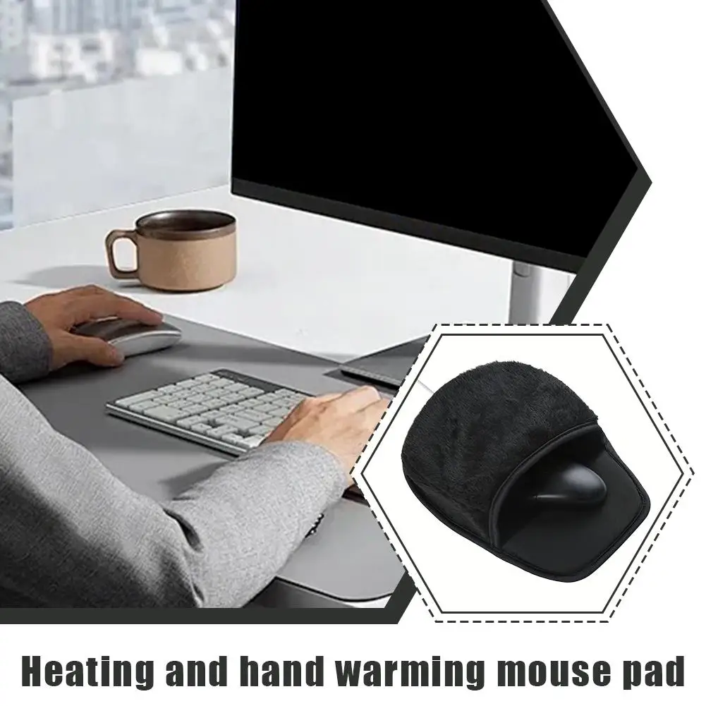 

1Set Creative Cartoon Heated Warm Large Space USB Heated Warm Hand Mouse Pad Soft Warm Mouse Pad With Usb Line
