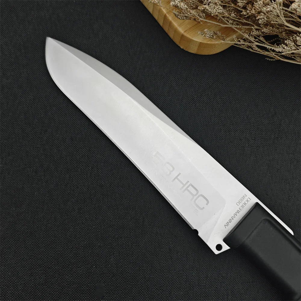 Hot Sale Fixed Blade Knife with Original Box 7Cr13Mov Blade Rubber Plastic Handle Defense Tactical Knives Fishing EDC Knives