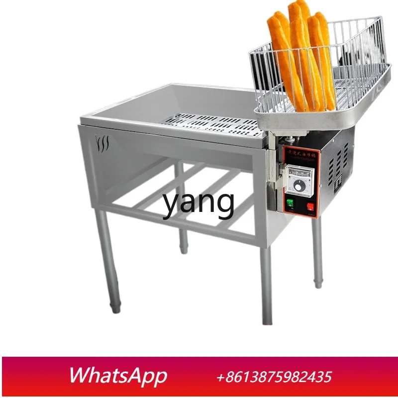 

Lmm automatic fried dough sticks machine commercial gas stall fried dough sticks special pot