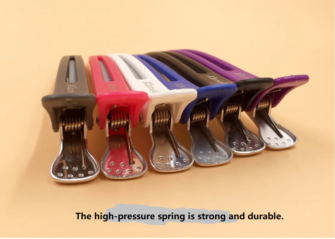 Клипсы для парикмахеров не оставляют следов. Парикмахерские перегородки с длинными подвесками и зажимами для журавлей, парикмахерские инструменты, волосы