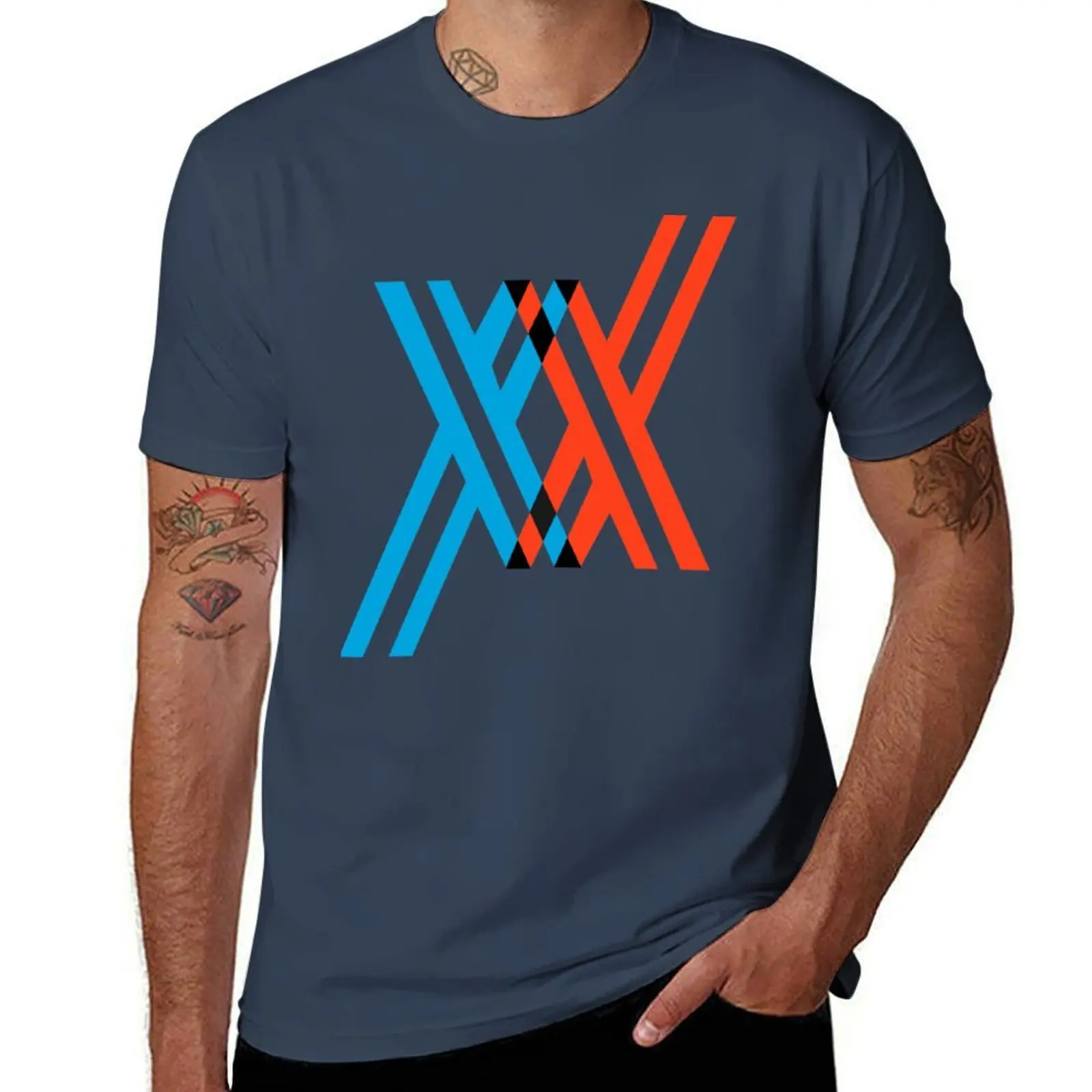 

DARLING FRANXX the in Essential T-Shirt Functional Casual Short Sleeve Tee