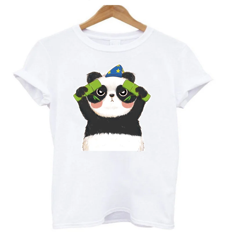 2 sztuk/partia naprasowanki naklejki Panda zwierzęta Kawaii termotransfer termiczny prasowanie aplikacja topliwa koszulka naszywki na odzież