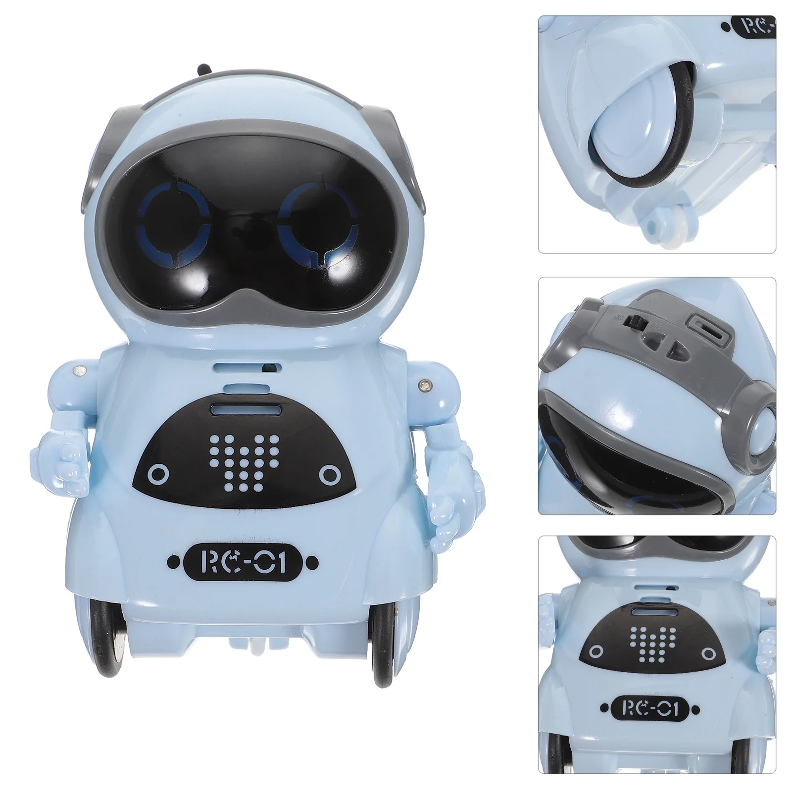 Inteligentny robot głosowy dla dzieci, mini RC, chodzący, tańczący, śpiewający, z diodami LED, interaktywny, edukacyjny, technologiczny prezent.