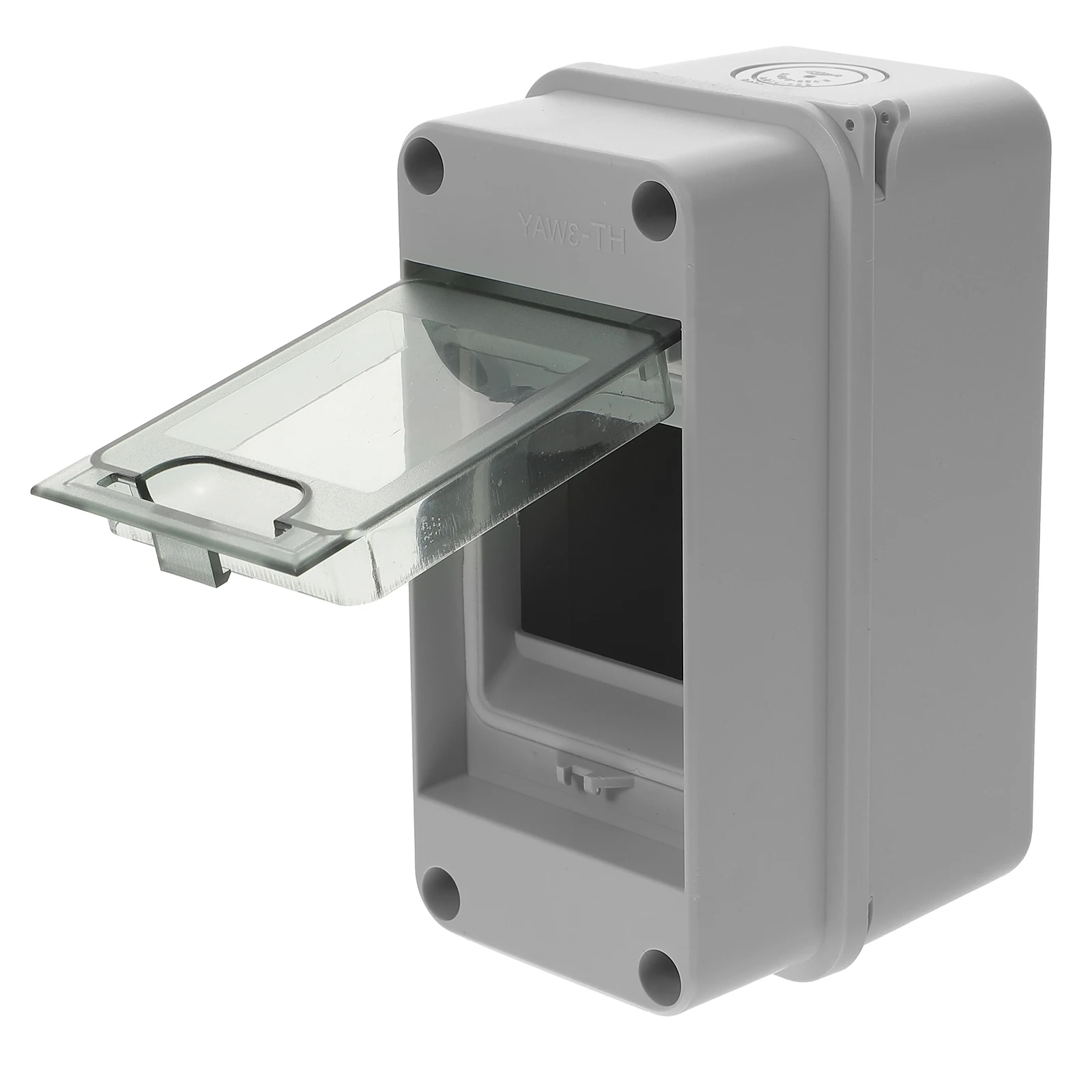 

Power Distribution Junction Box Distribution Protection Box ABS Electrical Box Shell IP65 Circuit Protection Box clear Window