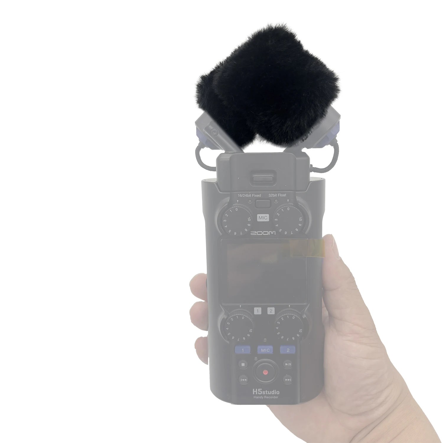 Pop Filter Dead Cat Sponge Foam Cover Outdoor Windscreen High Quanlity Furry Artificial Windshield  Mic Cap For Zoom H5studio