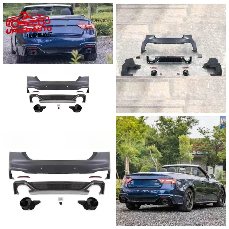 

Suitable for Stlf Auto Parts Body Kit Hot Selling High Quality Car Rear Bumper Upgrade To RS5 Style A5 S5 2009-2016 B8 B8.5