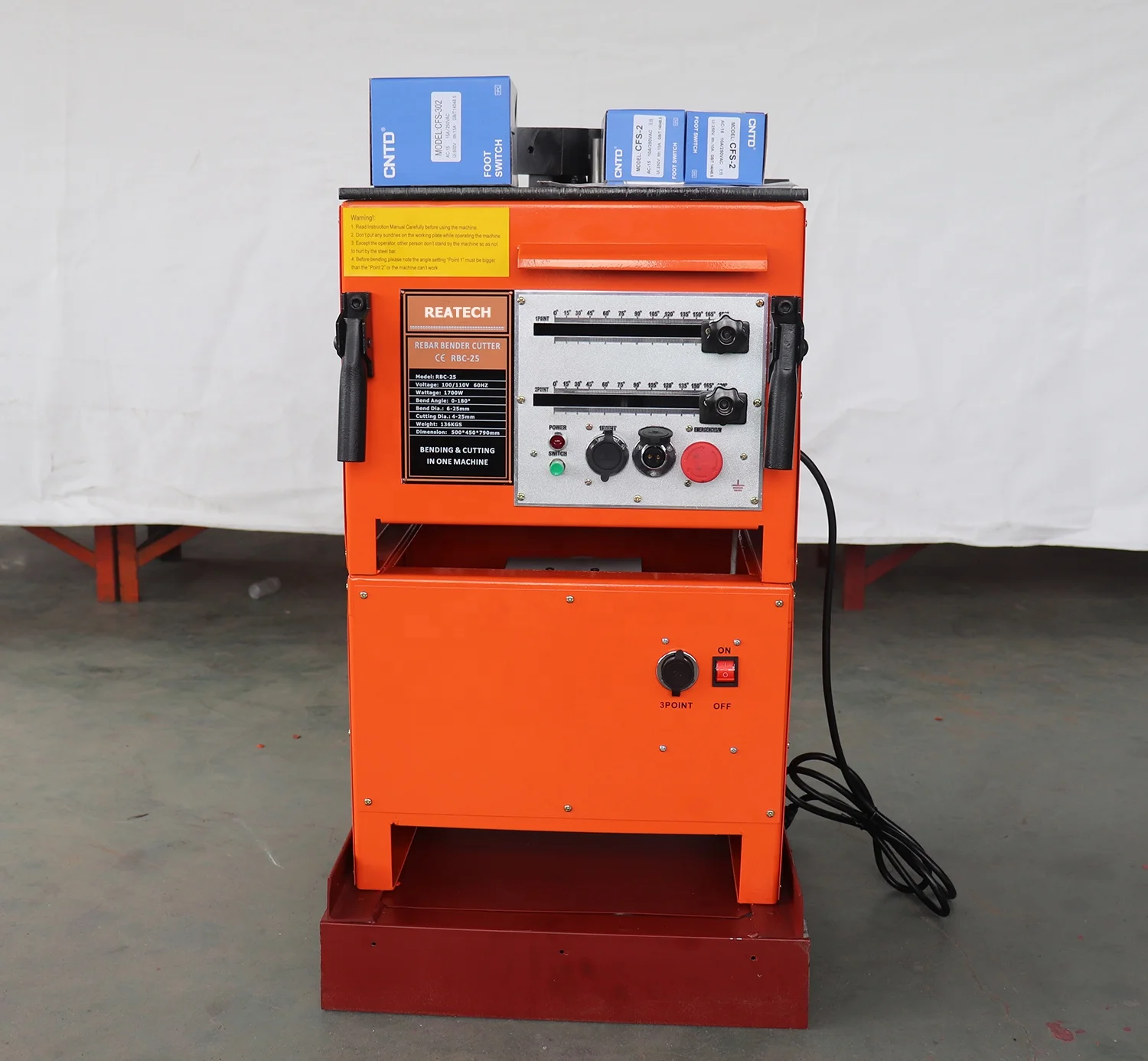 Rebar Bender And Cutter