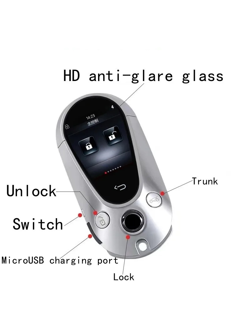 For Mercedes Benz S W222 C W205 GLC GLE GLS Class Add Engine Remote Start Stop System Keyless Entry New Smart Key phone GSM