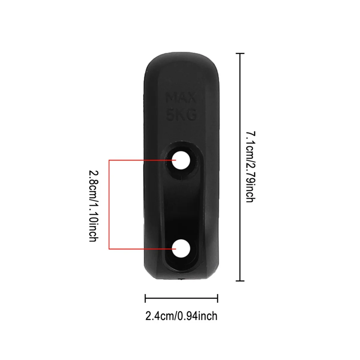 

AA74 Front Hook for MAX G2/ZT3 Pro Electric Scooter Skateboard Storage Hook Hanging Bags Claw Hanger Accessories
