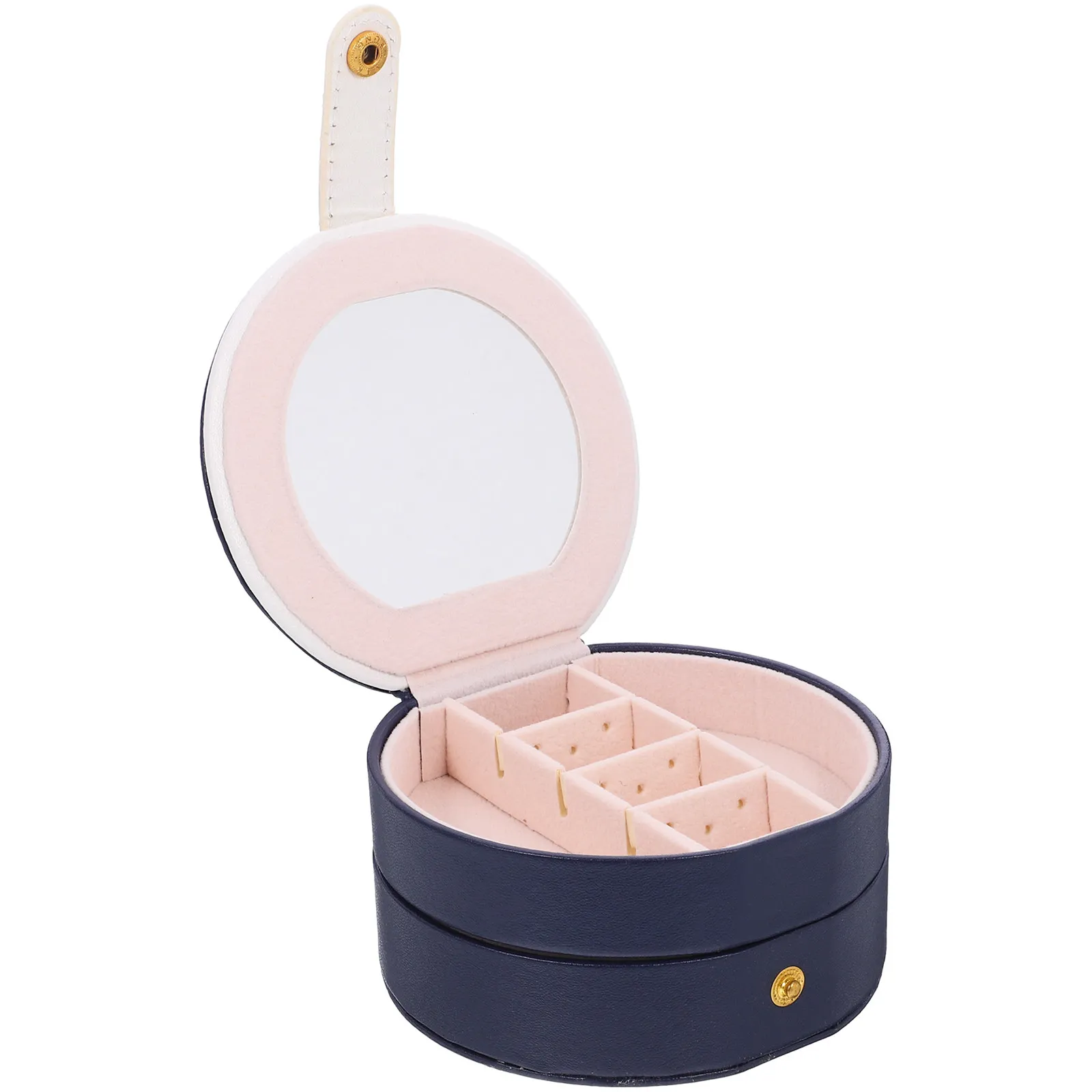

Compact Jewelry Storage Box Small Organizer Case for Pendants Brooches Hairpins Desktop Decorative Jewelry Holder