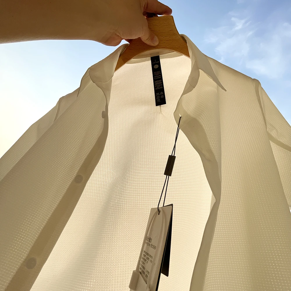 

Легкие мужские длинные сверы из серии Traveler 3D, дышащие, роскошные, весенне-летние, повседневные, модные