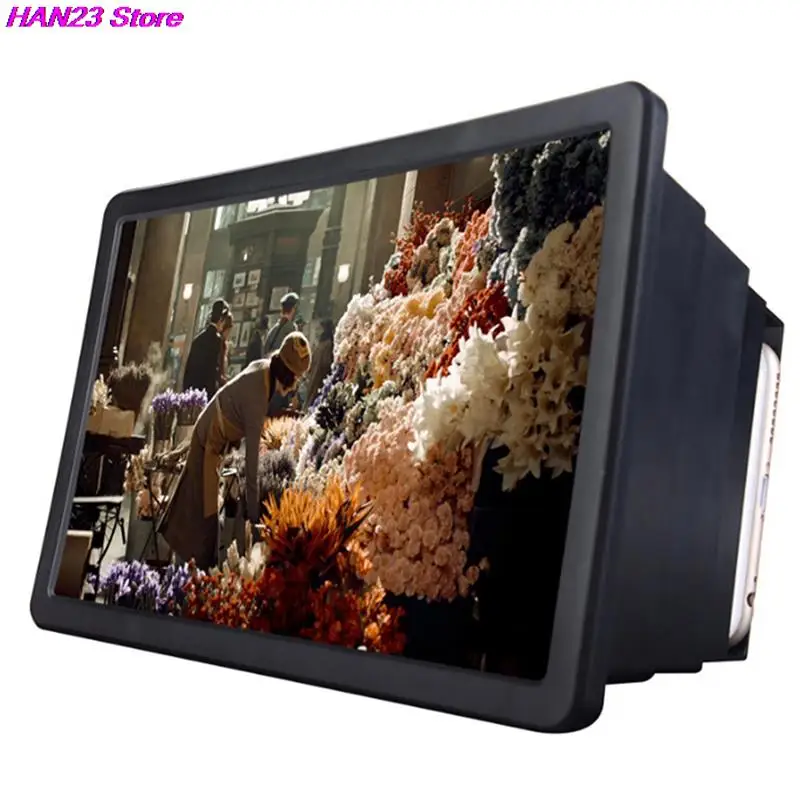 Mobile Phone 3D Screen Magnifier Smartphone Magnifying Glass Enlarger Screen 3D Movie Video Cell Phone Screen Amplifier