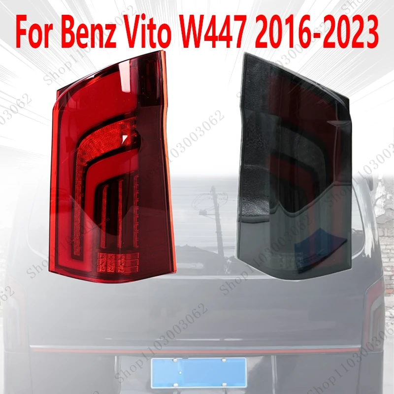 

Автомобильные задние фонари для Benz Vito W447 2016-2023, внешний задний указатель поворота, указатель заднего вида, дневные ходовые огни