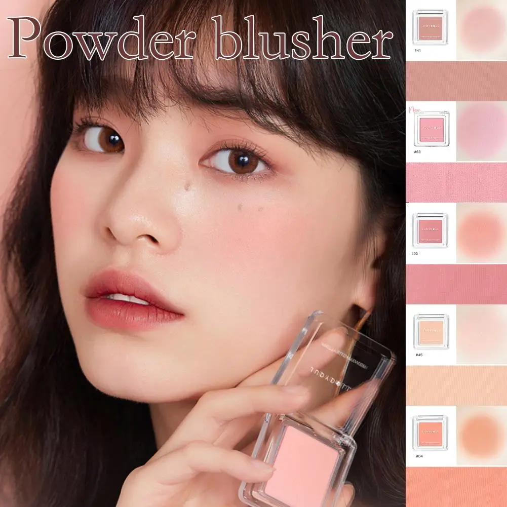 NEW High-end Powder Blusher For Judydoll Pink Rouge Roses Cosmetics Up Candy Sweet Freeze-Dried Blush Powder Matte Makeup