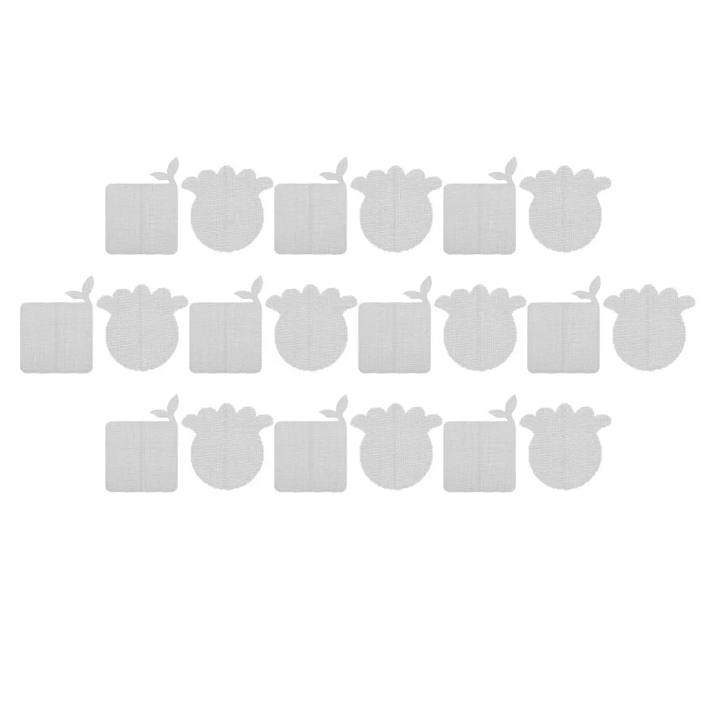 

20pcs Floor Drain Filter Mesh Hair Catcher For Bathroom Sink Bathtub Drain Hole Filtering Sticker Anti-Clogging Drainage