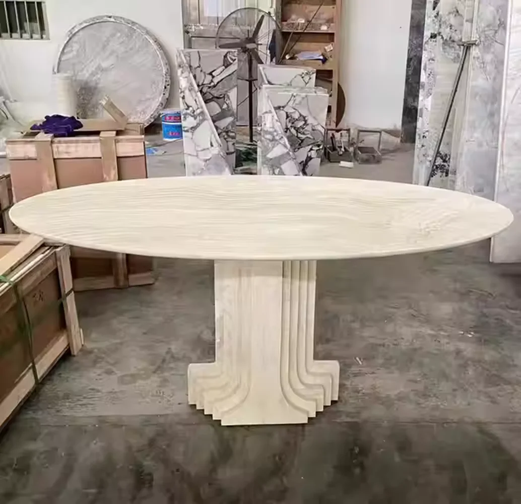 Elegante moderne ronde marmere - Office Furniture Custom recensie en prijs