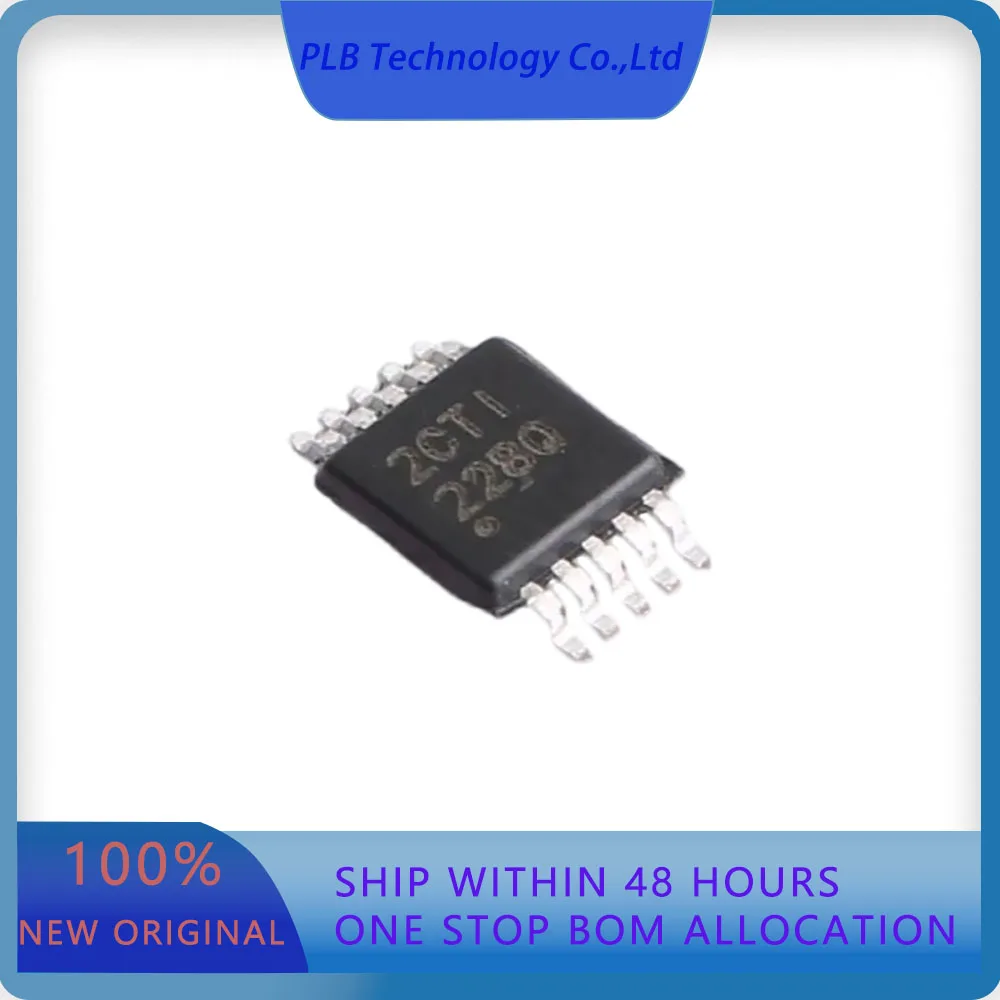 

5 шт./лот INA228AQDGSRQ1 INA228 MSOP-10-3mm Усилители тока, оригинальные, в наличии