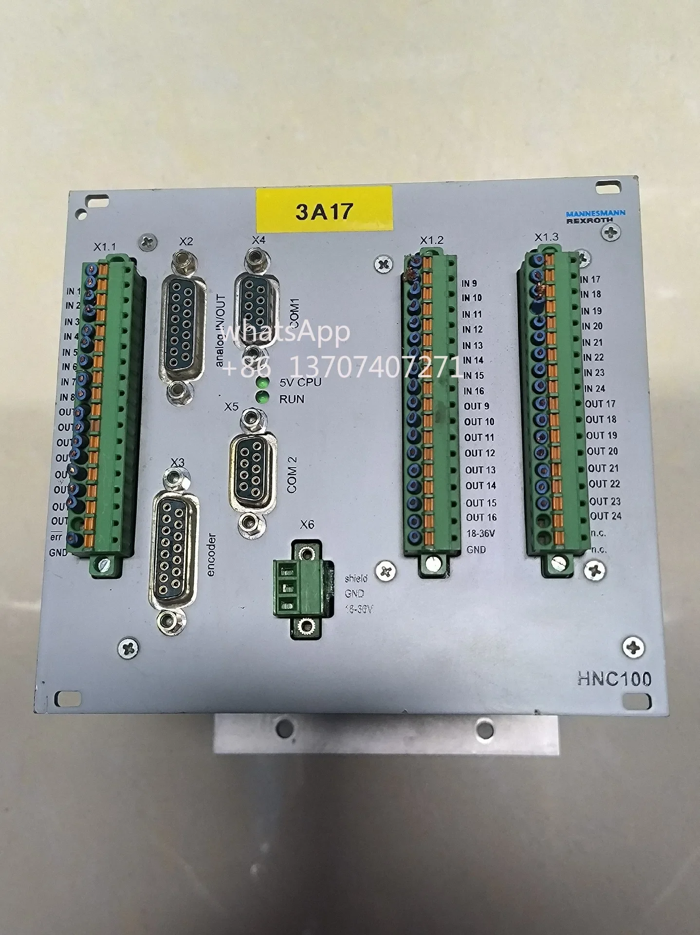 

Контроллер VT-HNC100-1-14/134 для Rexroth