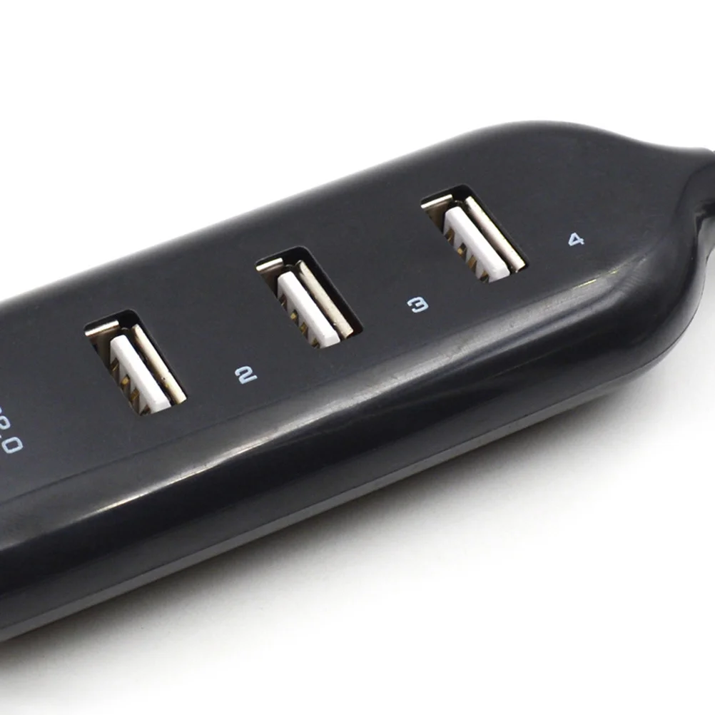4 Port Usb 2.0 Pemisah Transfer Data Kecepatan Tinggi 480Mbps Dengan Perlindungan Arus Lebih Indikator Led Untuk Laptop Desktop Tablet Pc