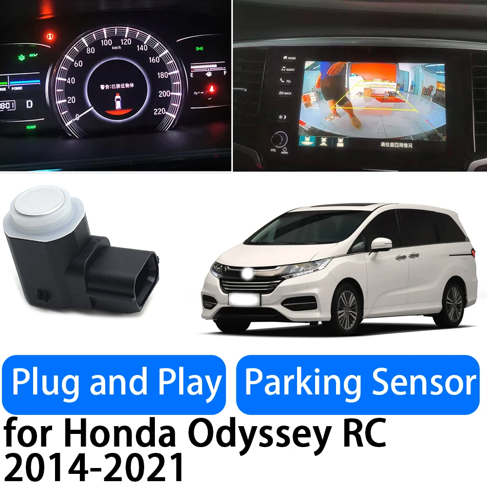 

for Honda Odyssey RC Reverse Radar Precision Detection & Easy Install (2014-2021 Models) OEM Fit Parking Sensor System