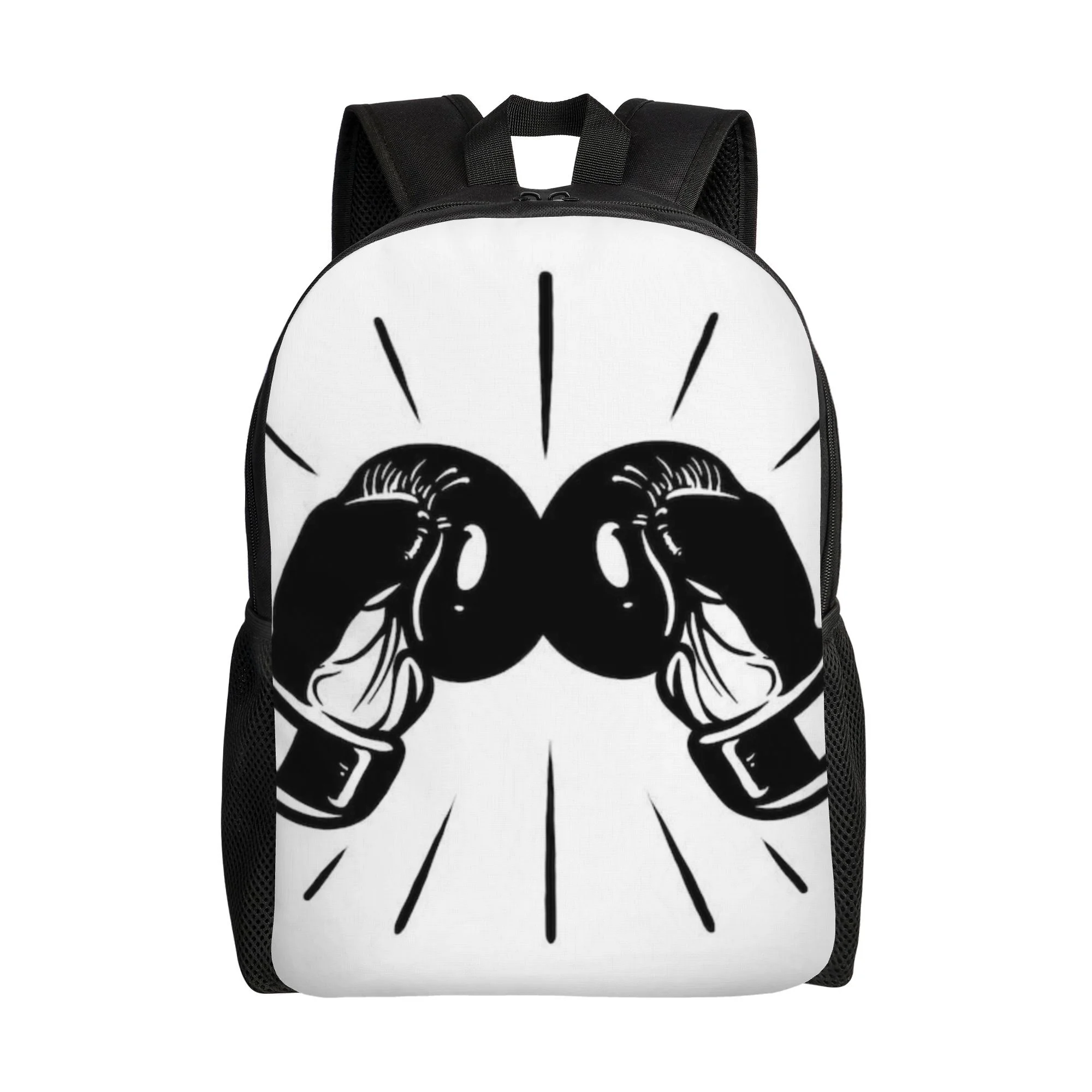 

Рюкзак для хранения закусок на первый день в школе, винтажный, моющийся, для мужчин и женщин, школьная сумка в стиле боксерской экипировки