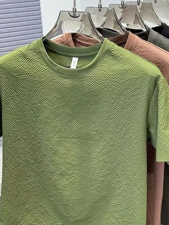 

ort Sve Футболка для мужчин Лето New Ice Silk Высокая текстура круглая Ne f Sve Base irt Цвет Base Layer