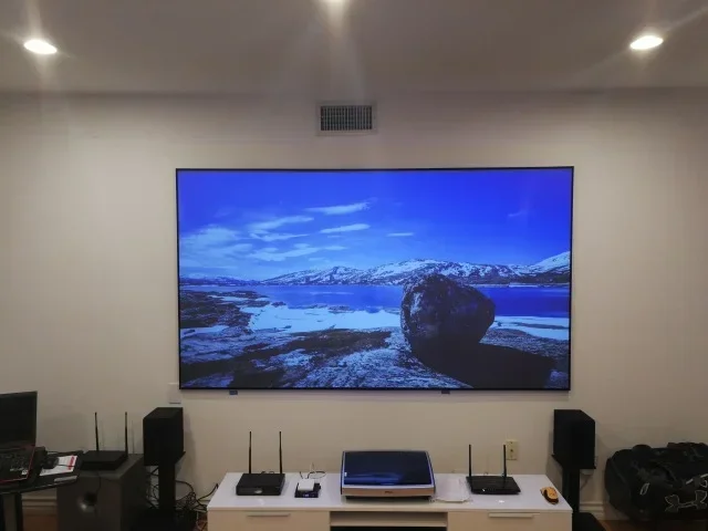 TELON 110 Inch Home Theater Projection Screen Anti-ambient Light Cinema Screen ALR Projector Screen