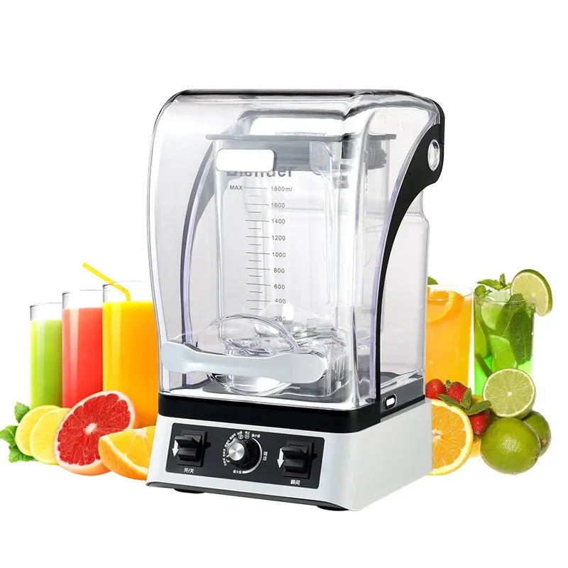 Soundproof Blender With Cover Mixer Sound Proof Juicer And Blender Silent Blender Commercial