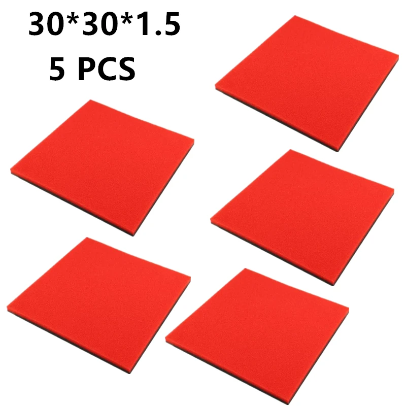 30*30*1,5 Freies Schneiden High Flow Luftfilter Schwamm Für Motorrad Roller Rasenmäher Einlass CVT Filter Element 50*50*1 Zubehör – Detail 5