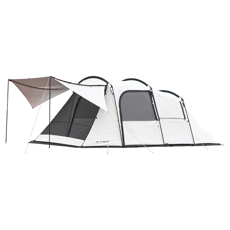 

High Quality Ultra-large Double Layer Tents outdoor Camping Waterproof Against Big Rain Party Family Tourist Beach Anti-UA Tent